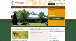 Desktop Screenshot of diamondgrovecenter.com